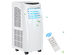 Costway 8000 BTU Portable Air Conditioner & Dehumidifier Function Remote w/ Window Kit White