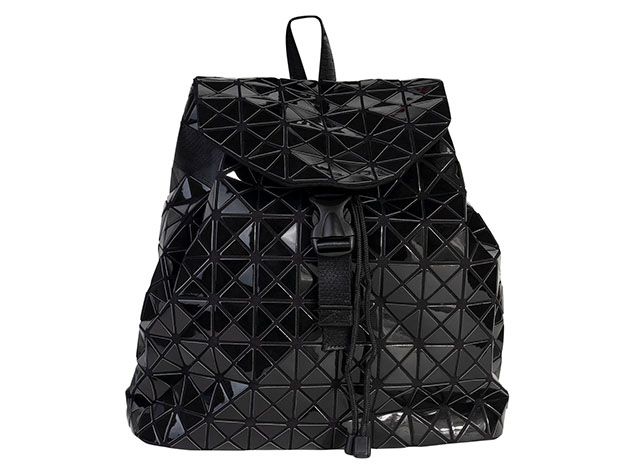 Geo Shaped Backpack (Black)