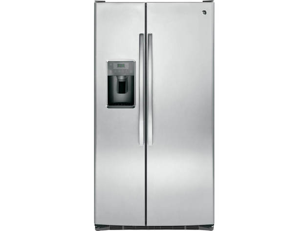 GE GSS25GSHSS 25 Cu. Ft. Stainless Side-by-Side Refrigerator