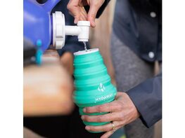 Hydaway 25oz Collapsible Water Bottle with Spout Lid (Plum Purple)