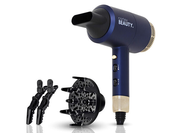 Cortex Beauty Blazer 1600W Hair Dryer w/ Diffuser & 2 Clips - Product Image