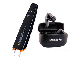Scanmarker Air Digital Highlighter & Wireless Bluetooth Earbuds Bundle