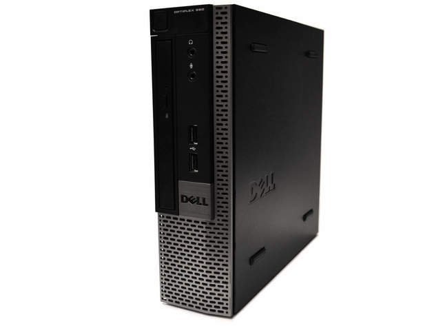 Dell OptiPlex 990 Ultra Small Form Factor Computer PC, 3.2 GHz Intel i5 Quad Core Gen 2, 4GB DDR3 RAM, 500GB SATA Hard Drive, Windows 10 Professional 64 bit (Renewed)