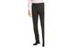 Calvin Klein Men's Slim-Fit Stretch Mini-Grid Dress Pants Charcoal Size 33X30