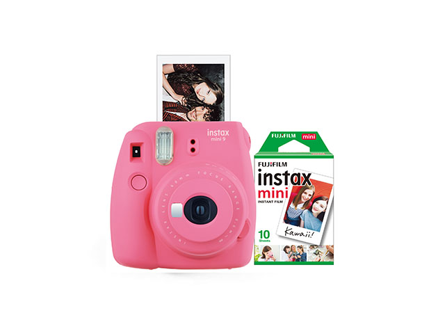 Go down Businessman information Fujifilm Instax Mini 9 Camera Bundle (Flamingo Pink) | StackSocial