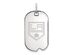 Sterling Silver NHL Los Angeles Kings Dog Tag Pendant