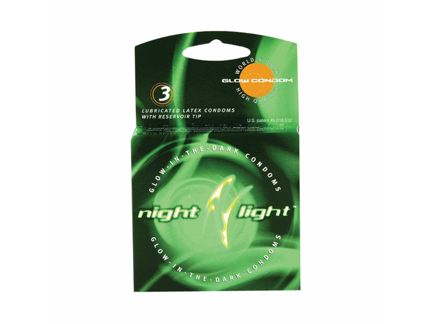 Night Light Condom 3pk (Open Stock) ---(Package Of 4)