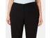 Kasper Women's Pants Plus Dress Cuffed Mid-Rise Stretch Black Size 18W
