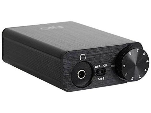 FiiO USB Digital Audio Converter Headphone Amplifier Black Built-in 3dB Bass (Used, Open Retail Box)