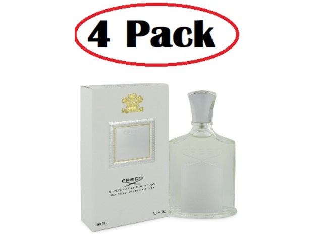 4 Pack of ROYAL WATER by Creed Eau De Parfum Spray 3.3 oz