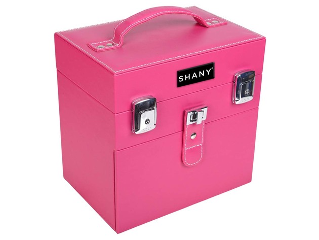SHANY Color Matters - Nail Accessories Organizer and Makeup Train Case - SUGAR GUM