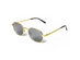 The Flash Sunglasses Gold / Polarized Smoke