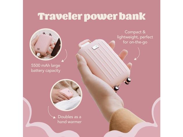 Traveler Power Bank / Hand Warmer Mint Green