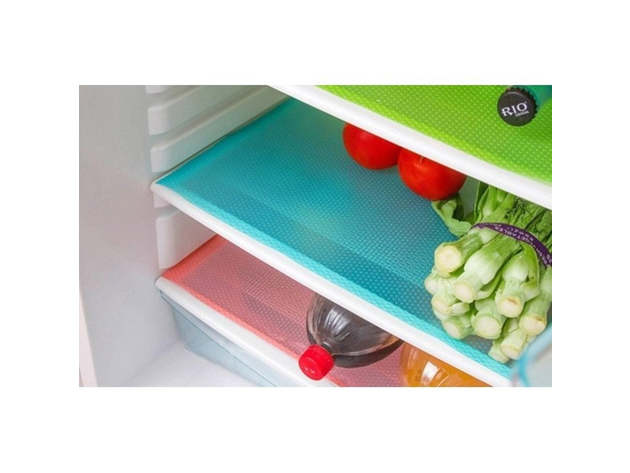 8-Pack Refrigerator Mats  Assorted Colors