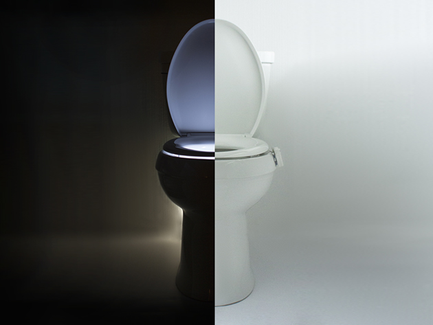 IllumiBowl Germ Defense Toilet Night Light: 2-Pack