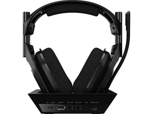 Astro 939001680 Gaming A50 Wireless Headset and Base Station - Black/Gold