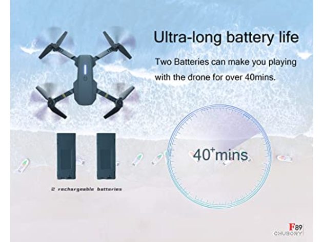 Super Endurance Foldable Quadcopter Drone for Beginners