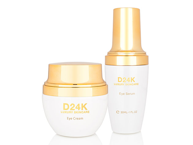 D'OR 24K Eye Cream & Serum Set
