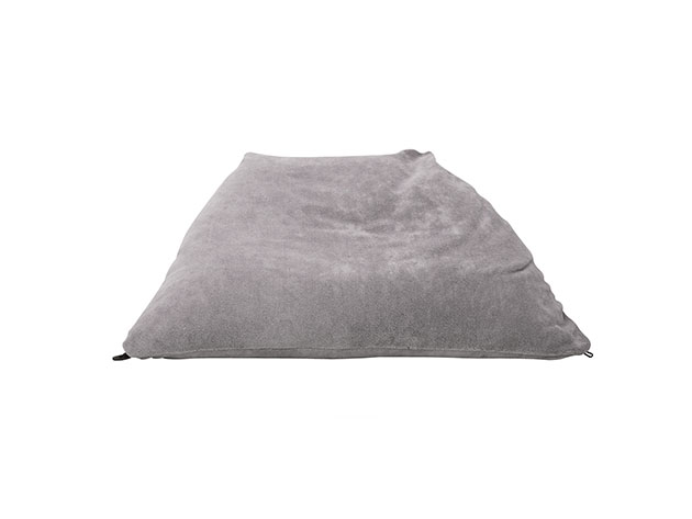 Loungie® Magic Pouf 3-in-1 Convertible Bean Bag (Grey)