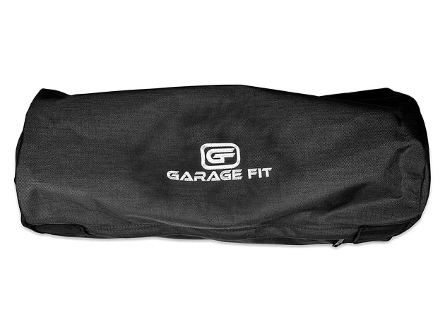 Garage Fit Sandbags for Fitness Weighted Power Training Heavy Duty Cordura-Black (Like New, Open Retail Box)