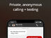 Hushed Private Phone Line: Lifetime Subscription (7,000 SMS / 1,250 mins)