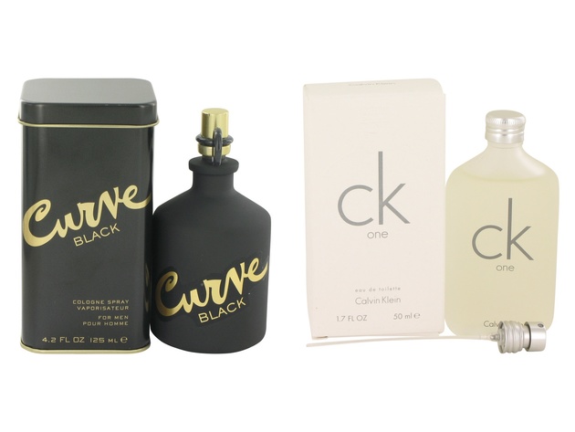 Gift set Curve Black by Liz Claiborne Cologne Spray oz And CK