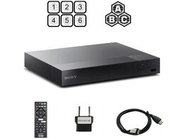 Sony BDP-S1700 Multi Region Blu-ray DVD, Region Free Player 110-240 Volts, HDMI Cable & Dynastar Plug Adapter Package Smart / Region Free