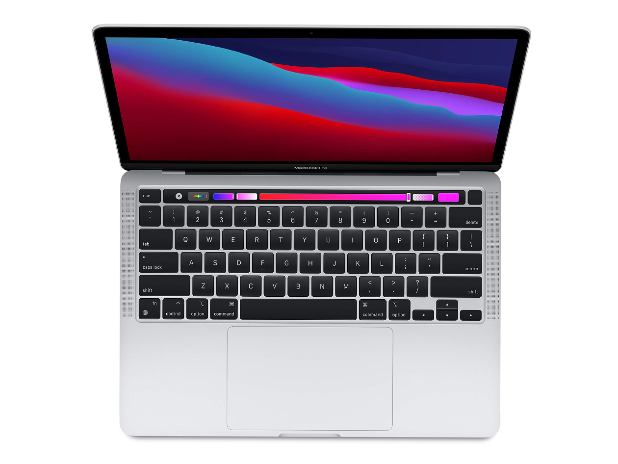 Apple Macbook Pro (2020) 13" M1 8CPU 8GPU Touchbar 8GB RAM 512GB SSD Silver (Refurbished)
