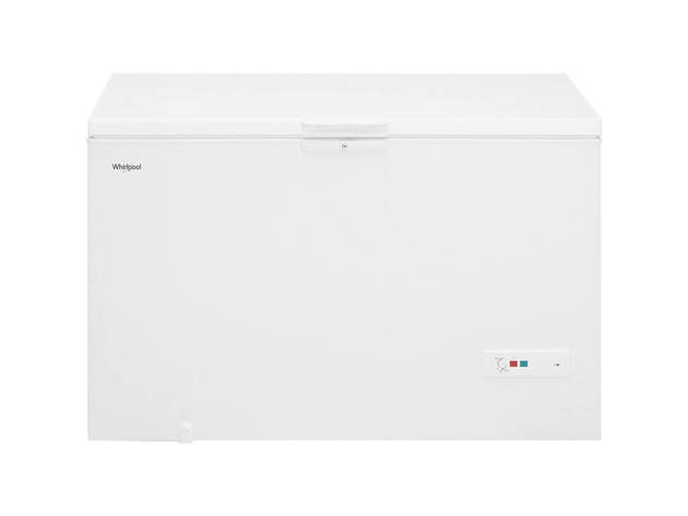 Whirlpool WZC5216LW 16 Cu. Ft. White Chest Freezer with Basket