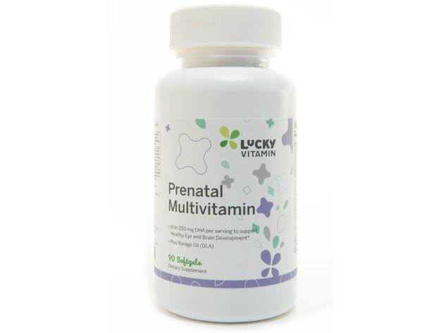 LuckyVitamin - Prenatal Multivitamin with DHA - 90 Softgels