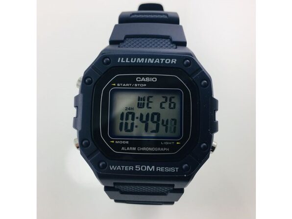 casio water resistant 5 bar illuminator price
