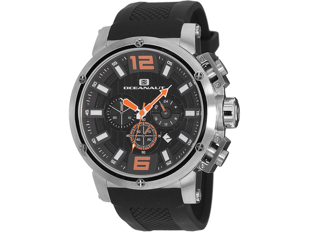 Oceanaut Men's Spider Black Dial Watch - OC2123