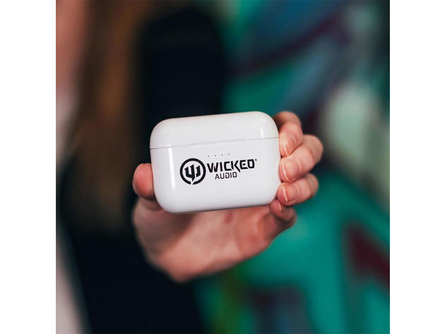 Wicked Audio WITW3551 RANGR True Wireless Earbuds - White
