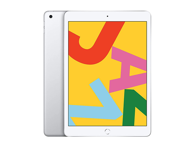 Apple iPad 7th Gen 10.2" (2019) 128GB WiFi Silver (Refurbished)