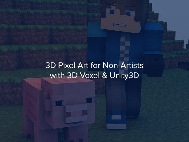 3D Pixel Art for Non-Artists with 3D Voxel & Unity3D