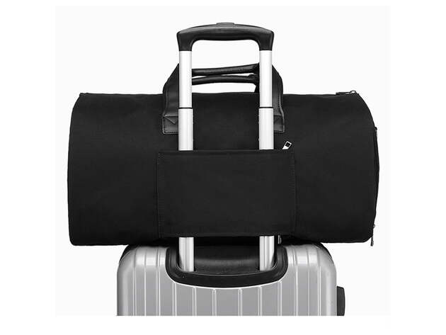 Convertible Garment Bag with Shoulder Strap (Gray)