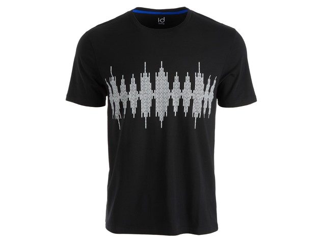 Ideology Men's Graphic T-Shirt Black Size XXX Large