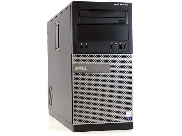 Dell Optiplex 9010 Tower Computer PC, 3.40 GHz Intel i7 Quad Core, 4GB DDR3 RAM, 1TB SSD Hard Drive, Windows 10 Home 64 bit (Renewed)