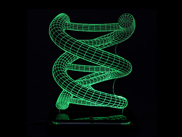 3D-Illusion Lighting Sculpture (DNA)