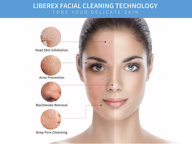 Liberex RF100 Facial Cleansing Brush 