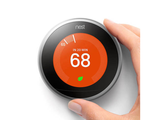 Google Nest T3007es 3rd Gen - Stainless Steel 