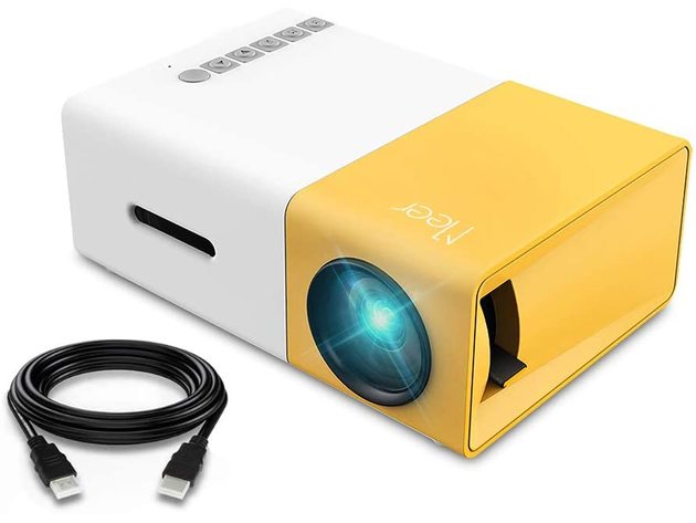 Mini Portable Projector for iOS, Android, Windows, PS5, Laptop, TV-Stick