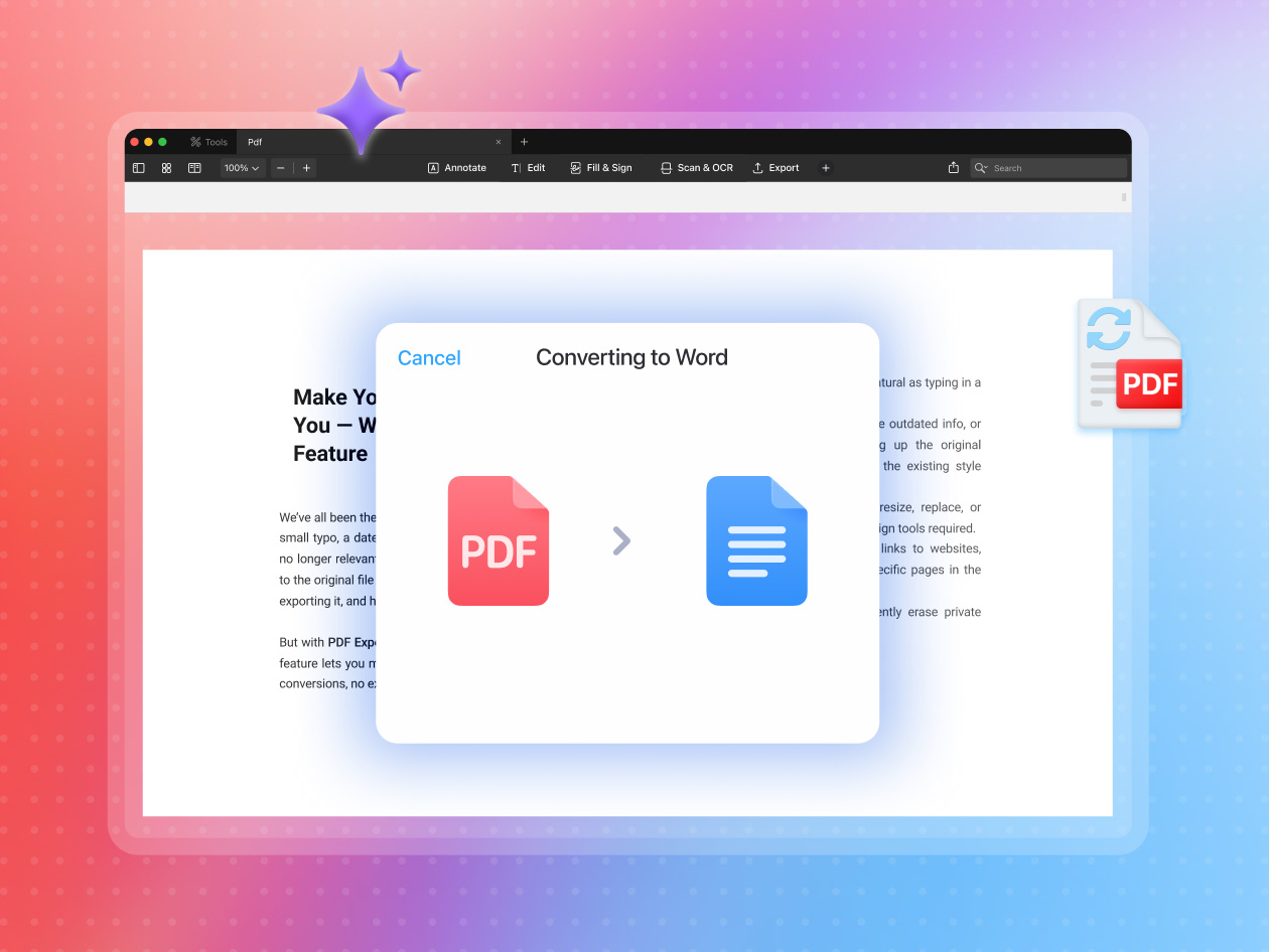 PDF Expert Premium Plan: Lifetime Subscription (Mac)