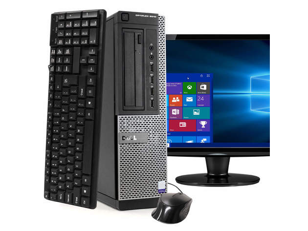 Dell OptiPlex 9010 Desktop Computer PC, 3.20 GHz Intel i5 Quad Core Gen 3, 16GB DDR3 RAM, 2TB Hard Disk Drive (HDD) SATA Hard Drive, Windows 10 Professional 64bit (Renewed)