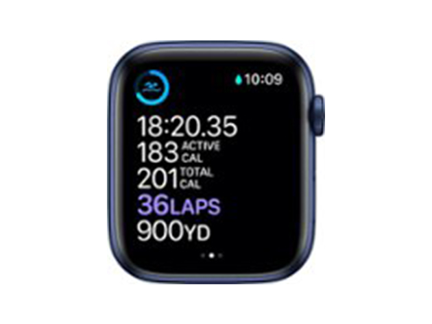 Apple Watch Series 6 GPS/Cellular 44mm - Blue/Deep Navy (Refurbished)