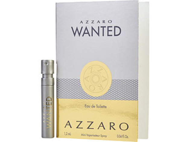 AZZARO WANTED by Azzaro EDT SPRAY VIAL ON CARD For MEN