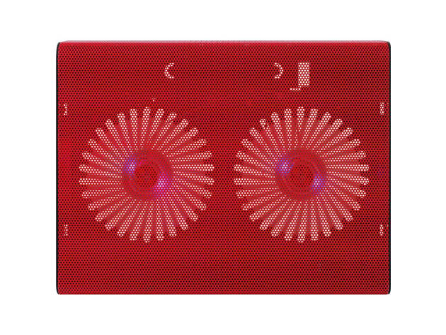 Aluratek ACP01FR Slim USB Laptop Cooling Pad (Red)