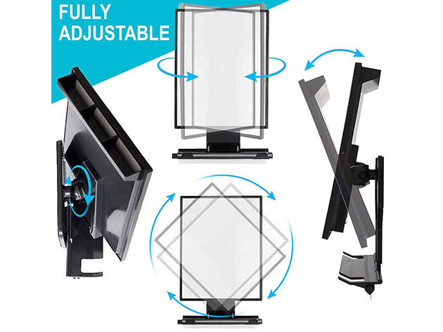 Deluxe Large Fogless Shower Shaving Mirror