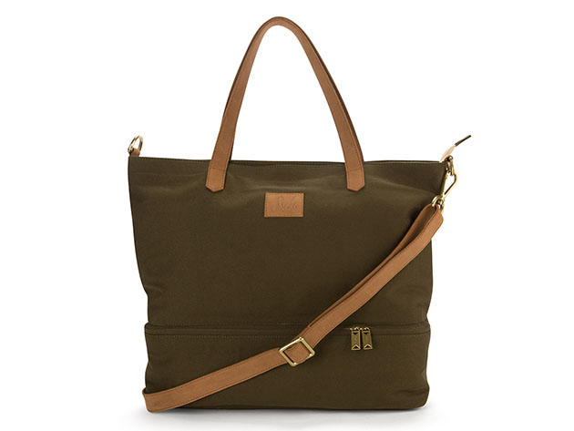 Canvas Travel Bag in Olive | StackSocial