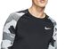Nike Men's Pro Camo Colorblocked Long-Sleeve Top Black Size Extra Large
